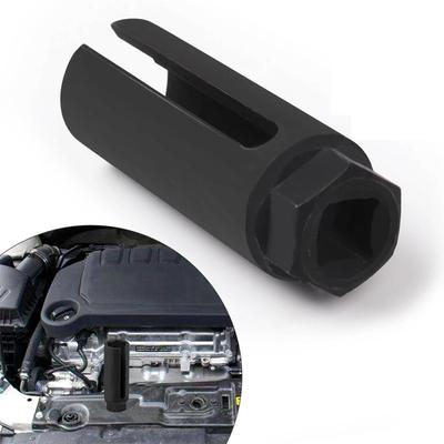 Universelle Sauerstoffsensor-Hülse Schmale Öffnung 22mm 21mm 1/2" Sauerstoffmessung Antrieb Steckschlüssel Schwarz Autoreparaturwerkzeug Zubehör