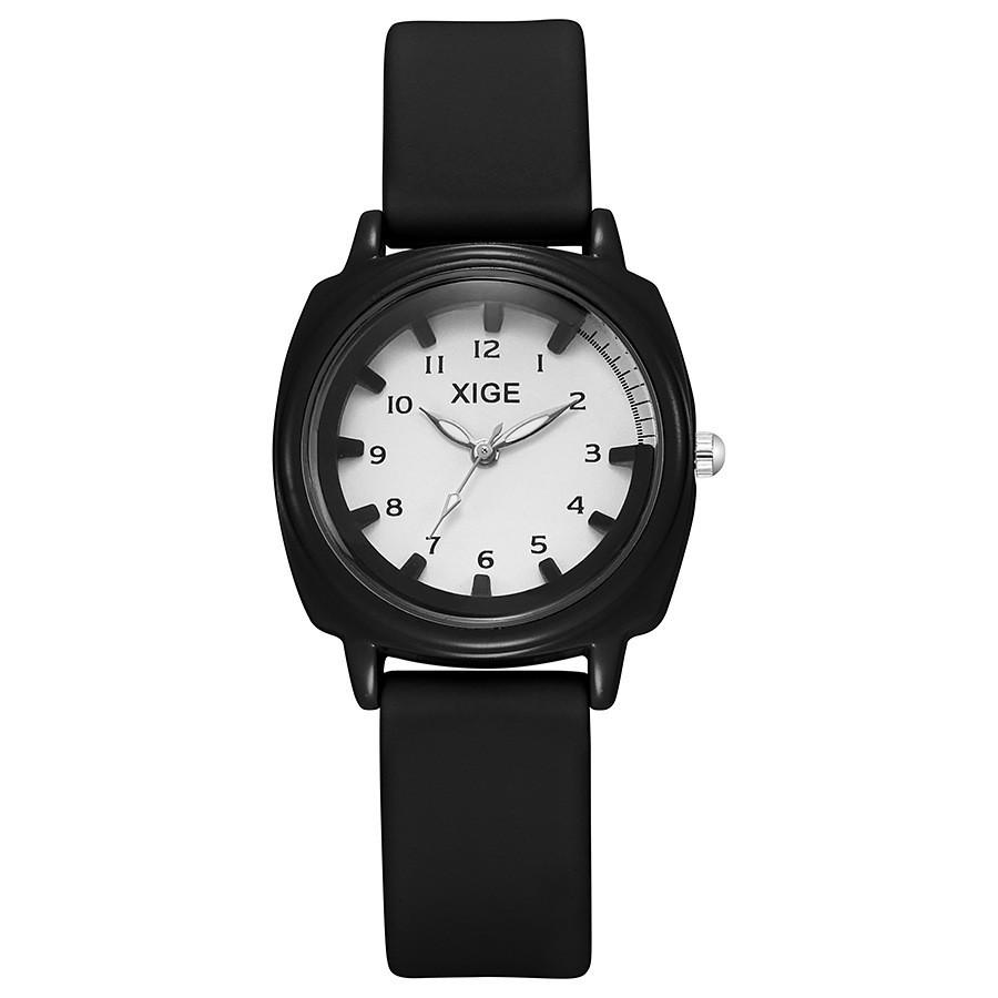 

Silicone Waterproof Watch For Students With Quartz Movement And Vintage Retro Style For Men Women Black