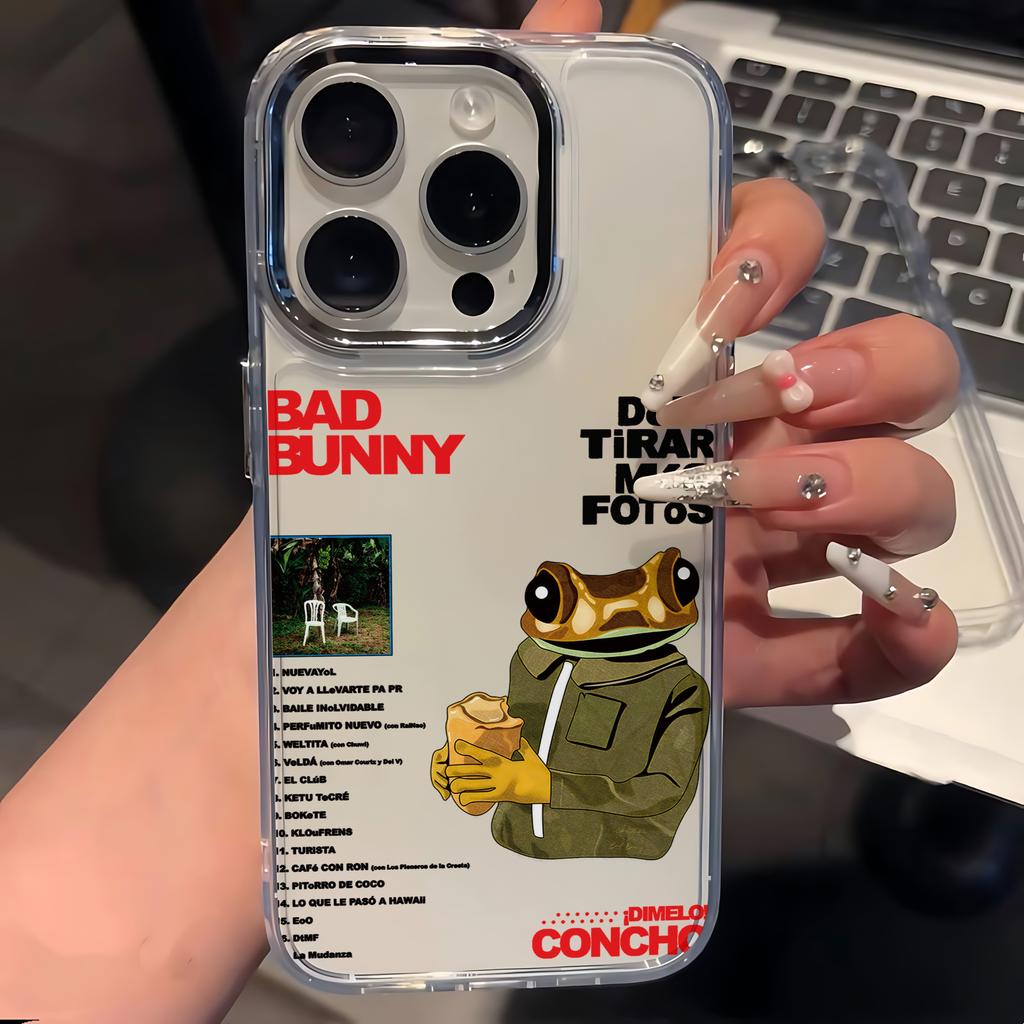 Custodia Nuova per Telefono Singer B-Bad B-Bunny DtMF Per IPhone 17 16e 16 15 14 13 12 11 Mini Pro Max X XR XSMAX 8 7 Air Plus Copertura Morbida