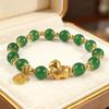  Year Lucky Horse Beaded Bracelet For Women Elegant Red Beads Fu Letter Charm Bracelets 2026 Chinese Festival Jewelry Gifts