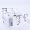 Popular Plain Glasses for Eye Fatigue Reduce with Oval Frame 2000s Cool Eyewears