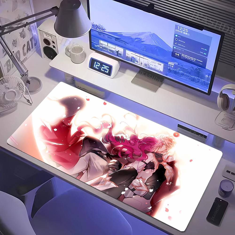 Manga V-Villains Are Destined To Die Mousepad Non-slip Suitable For Office Computers Laptops E-sports Game Desk Mats XXL Keyboa