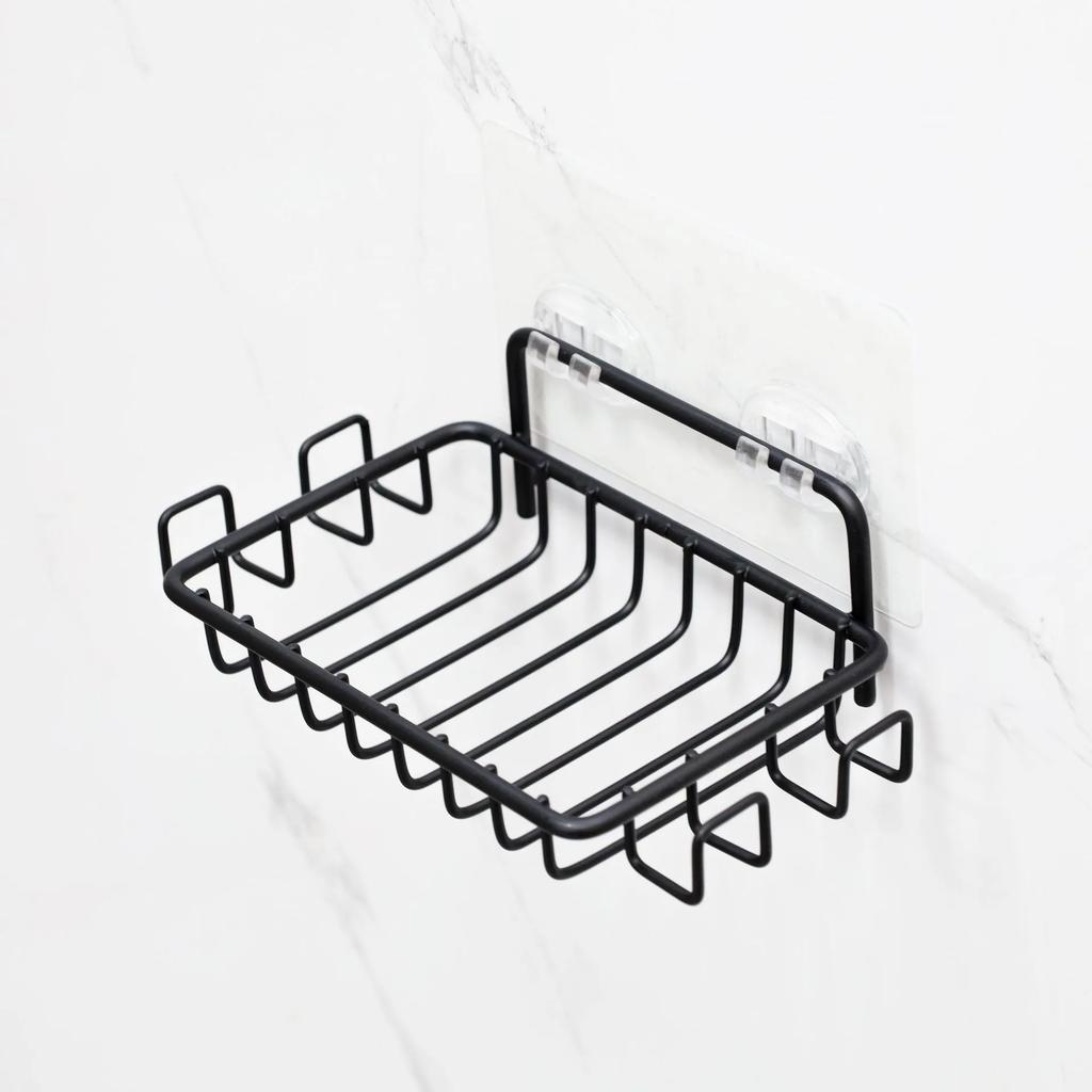 High Quality Soap Rack Wall Mounted Soap Holder Stainless Steel Soap Sponge Dish Bathroom Accessories Dishes, Storage Organizer