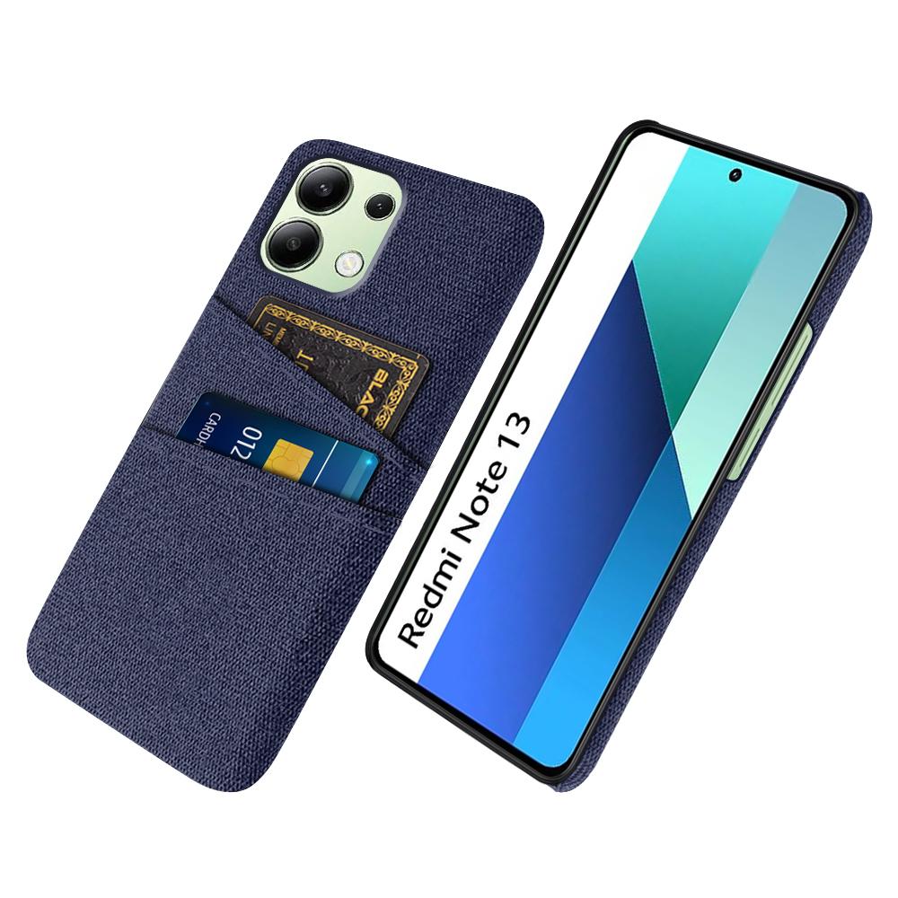 For Xiaomi Redmi Note 13 4G Phone Case Hard Protective Cover with Dual Card Holder