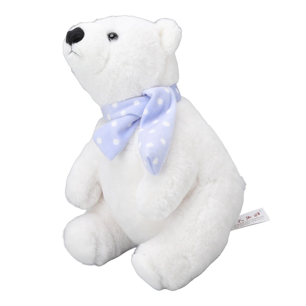 White Bear Stuffed Baby Soft Comfortable Cream Animal Plush Sleep Toy for Kids Children