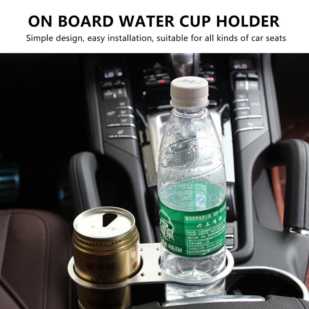 Universal Double Hole Car Cup Holder Drinks Support Automotive Mount Holder Stand Car Bracket Drink