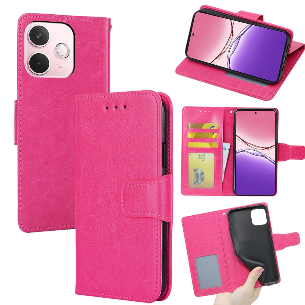 

For Oppo A5 Pro 4G (Global)/5G (Global)/A5 Energy 5G (China) Case Wallet PU Leather + TPU Folding Stand Phone Cover E