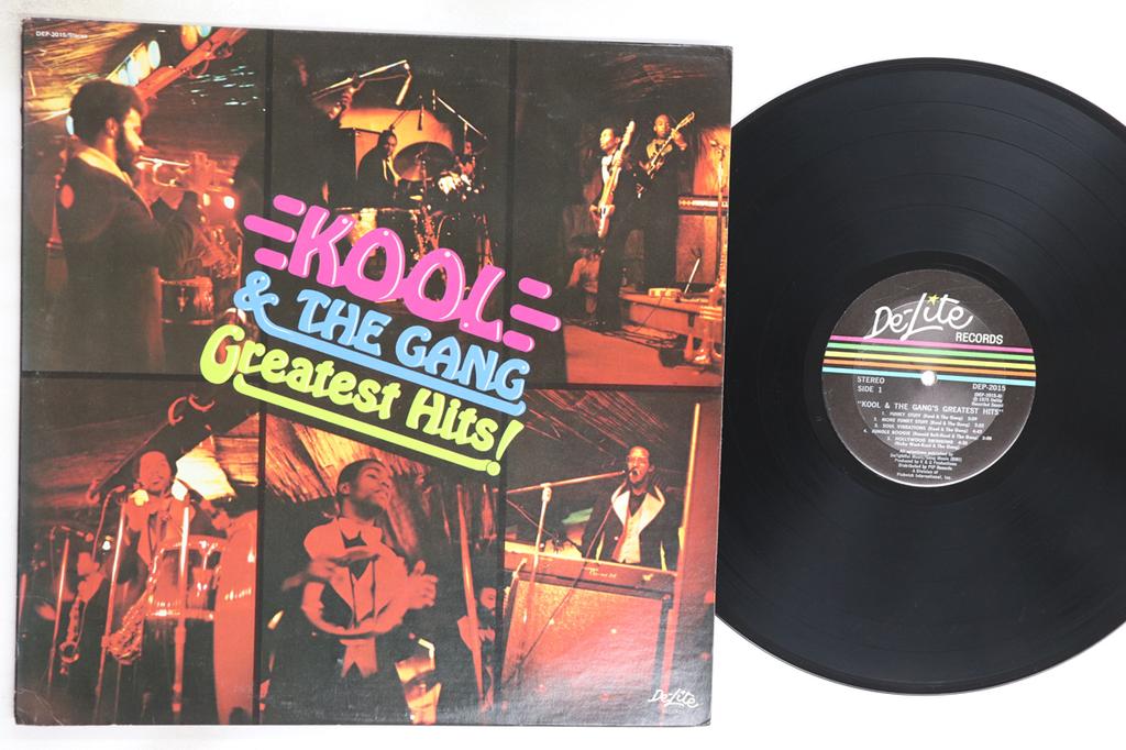 LP Record KOOL & THE GANG - Greatest Hits DEP2015 De-Lite Records 1975 US Soul/Funk Used