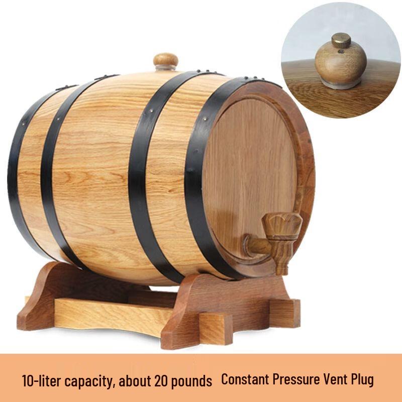 

Anmu Baked Solid Oak Wine Barrel