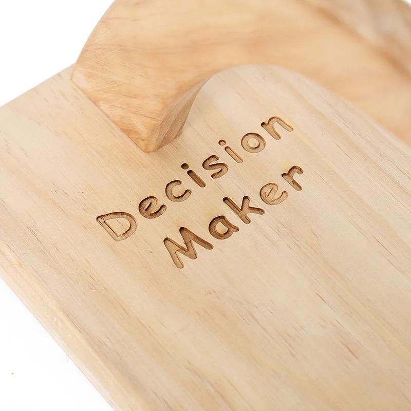 Magnetisk Pendel Beslutningstaker, Pendelbrett med Svingende Pinner i Tre Ja Nei Kanskje, Raskt Beslutningsverktøy, Flott for Soverommet ditt