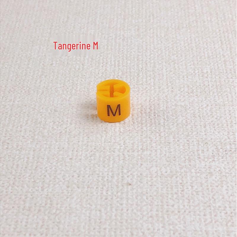 Double-Sided Round Clothing Size Marker Clip for Adult & Children Hangers
