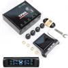433.92MHZ Car TPMS Digital Solar Power Car Tire Pressure Monitoring System With 4 Sensors USB Auto Security Alarm Tool PSI BAR