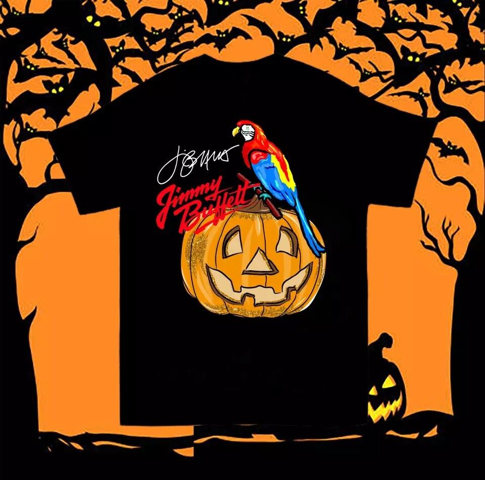 

New Jimmy Buffett Happy Halloween Gift For Family S3XL Unisex Tshirt N2509_07 Unisex T-Shirt XXXL