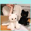 Mignon Dessin Animé Chat Devon Rex Peluche Jouet Pour Enfants Doux Animal Poupée Cadeau Pour Filles