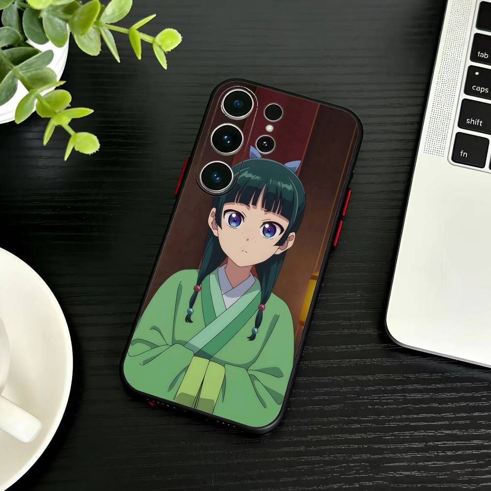 Anime Apothecary Diaries Maomao  Phone Case For Samsung S26,S25,S24,S23,S22,S21,S20,Plus,Fe,Lite,Others Black Cover