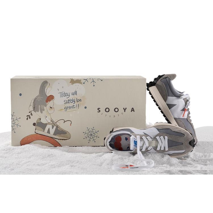

New Balance X Kiks X SooyaStudio 327 Shoes Grey 43