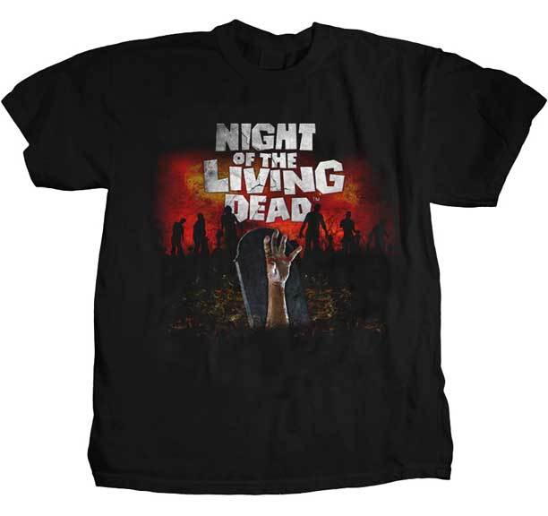 NIGHT OF THE LIVING DEAD GraveYard T SHIRT S-M-L-XL New Hi Fidelity Merchandise