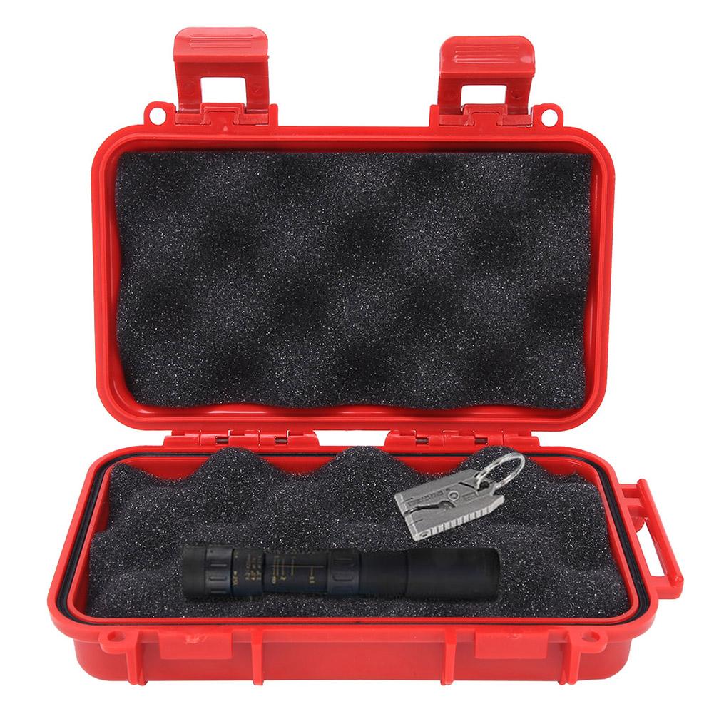 Уличный EDC Водонепроницаемый Ударопрочный Герметичный Ящик для хранения Снаряжение для выживания(маленький )