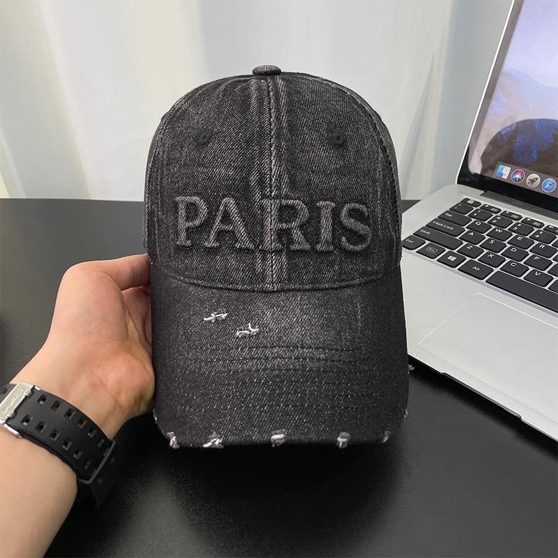 Riya Koreanischer Stil Unisex Große Baseballkappe - Herbst/Winter Entenschnabelmütze