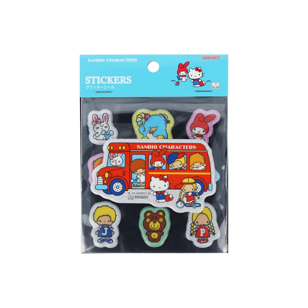 

Канцелярские товары Персонаж Sanrio Блестящая Коллекция Новая Жизнь Sanrio S8813230 Наклейки Sun-Star, Персонажи,