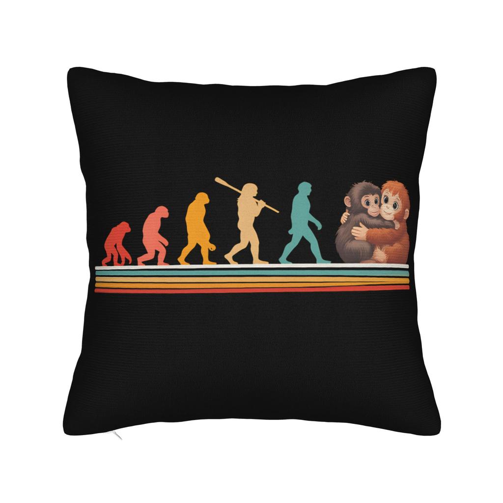 Punch Monkey Pillow Case  Cute Funny Pillow Cover Soft Pillowcases For Sofa Bedroom Home Decor
