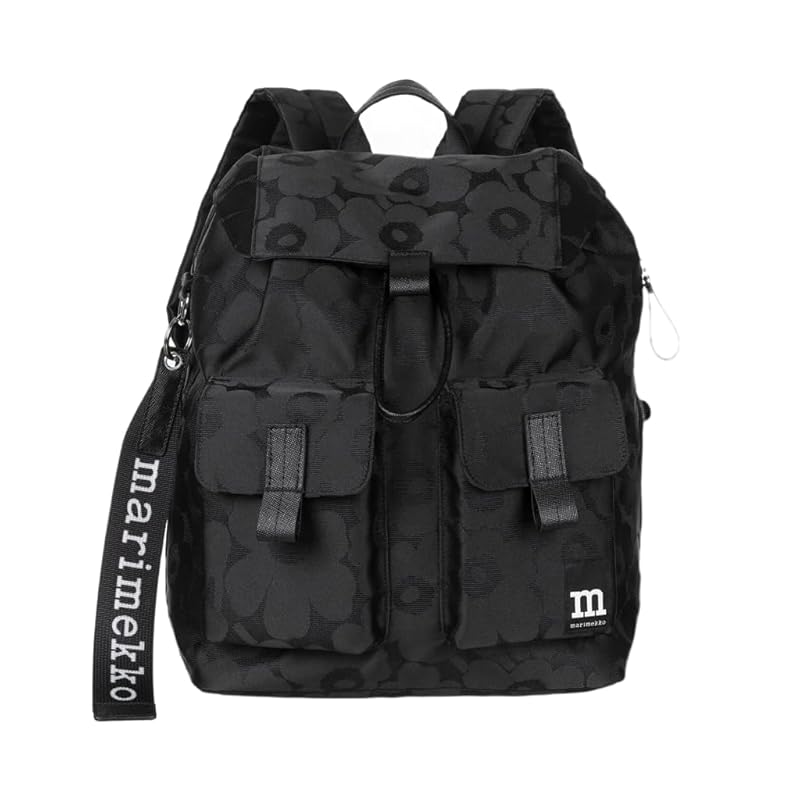 

[Marimekko] Everything Backpack I Unikko backpack ladies 52_1_52239292229 F black