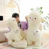 Adorable Alpaca Plush Toy Soft Stuffed Animal Cuddly Doll For Girls And Kids Gifts