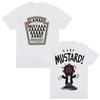 Unisex Kendrick Lamar Mustard T Shirts Unisex Harajuku Hip Hop Short Sleeve Popular Music T Shirt Casual Women T-shirt