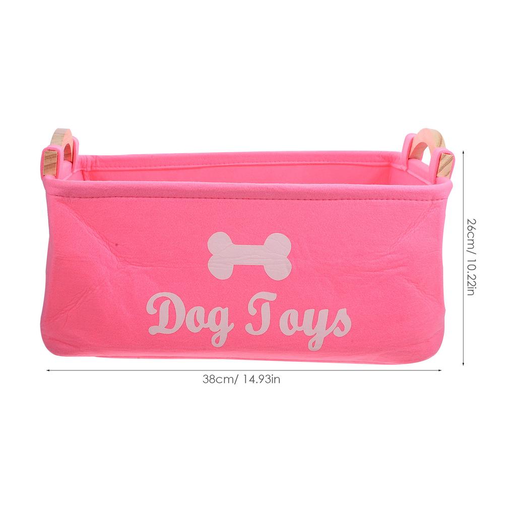 Pet Storage Organizer Box Large Capacity Clothes Basket Sundries Container Home Storage Case Pet Plaything Organizer