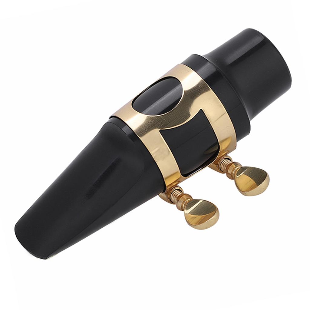 Tenor Sax Saxophone ABS Mouthpiece with Cap Metal Buckle Reed Pads Musical Instruments