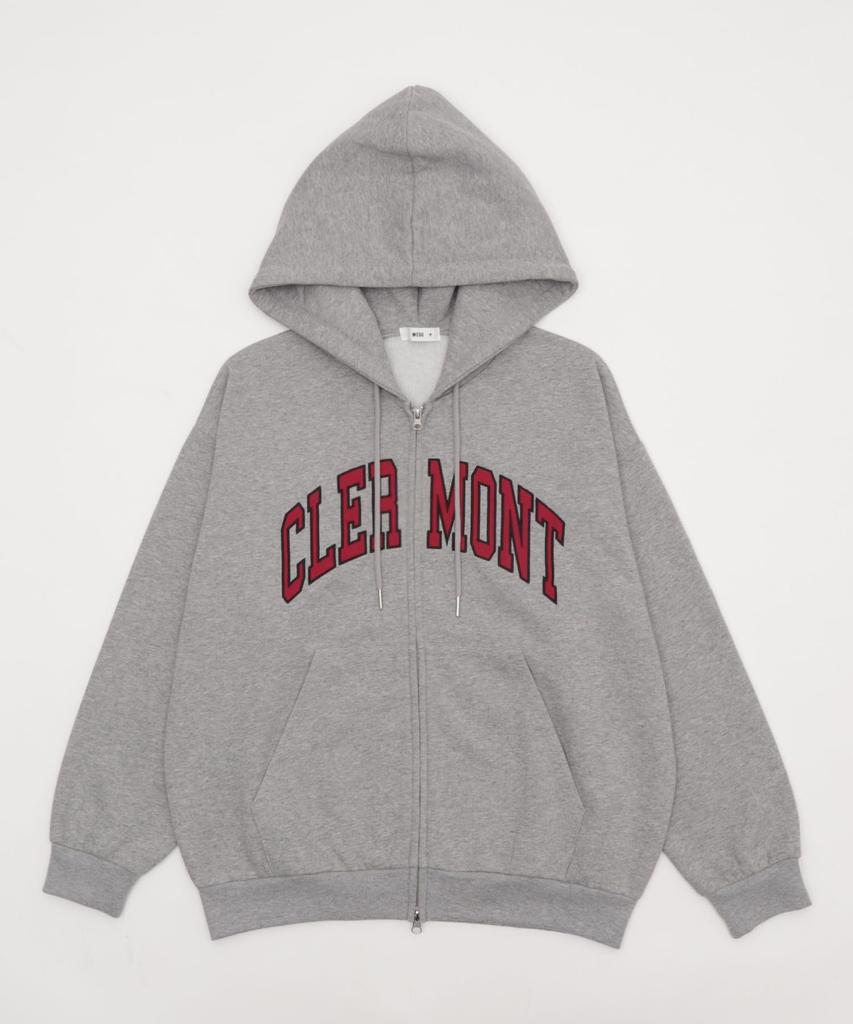 WEGO Graphic Logo Double Zip Size Heather Gray Men's Hoodie, Sweatshirt, Fall/Winter Outerwear, School/Streetwear, Gift, Small,