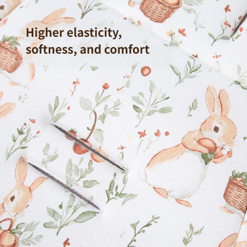 Breathable Pram Seat Pad Mattress Toddlers Newborns Strollers Seat Liner Strollers Pad Baby Pushchair Double Sided Cushion