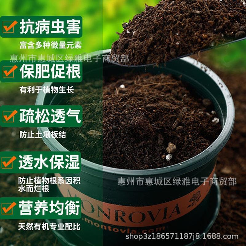 Organic Nutrient-Rich Planting Soil for Flowers, Vegetables, Succulents & Potted Plants with Natural Fertilizer