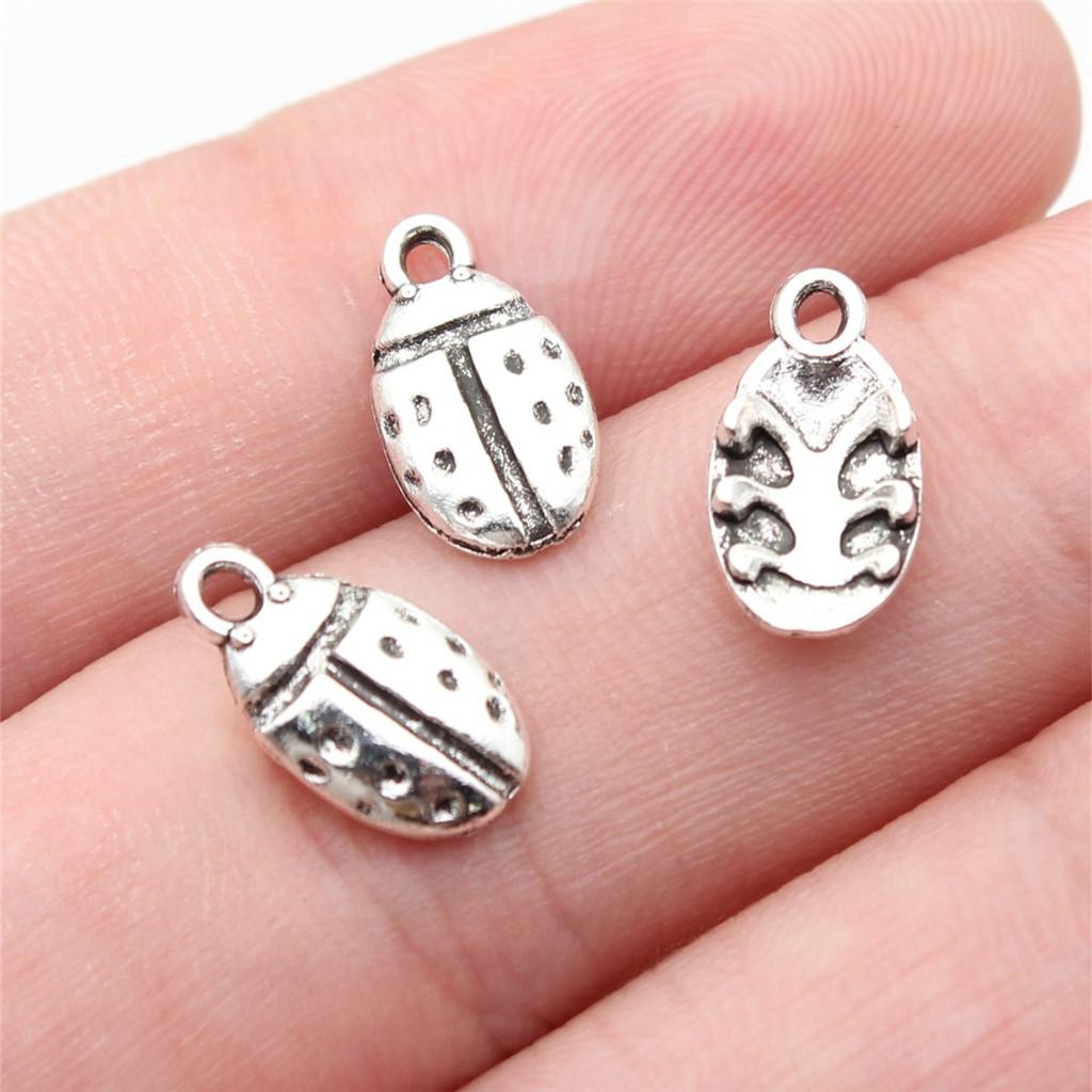 Żaby Owady Stworzenia Ogrodowe Amulet Antyczny Brąz Stop Cynku Materiały do Tworzenia Biżuterii Styl Dziecięcy Bransoletka Amulety