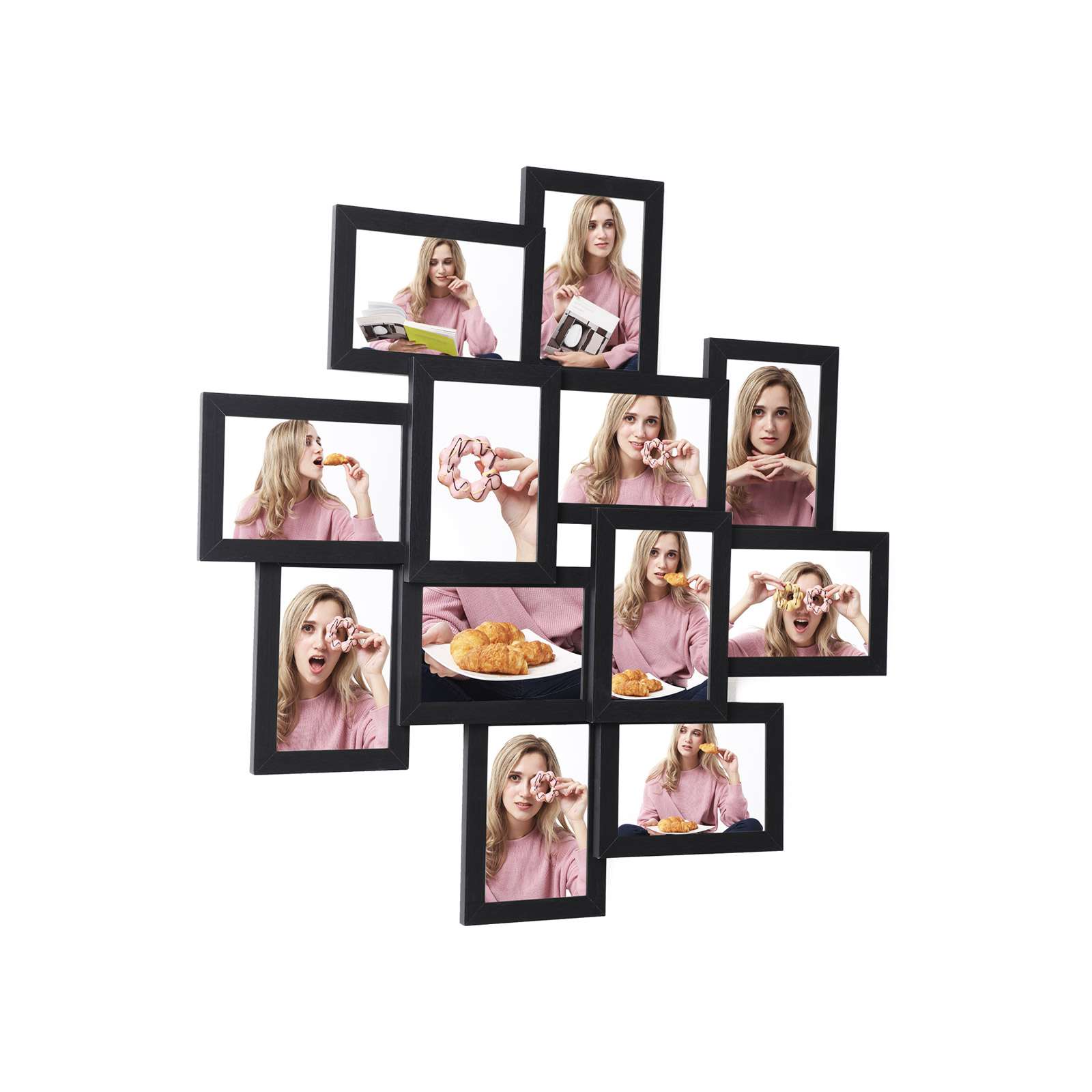 SONGMICS Foto rāmju kolāža 12 fotogrāfijām