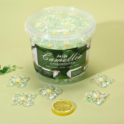 Camellia 5-in-1 Laundry Pods: Long-Lasting Fragrance & Powerful Stain Removal In Concentrated Five-Chamber Beads