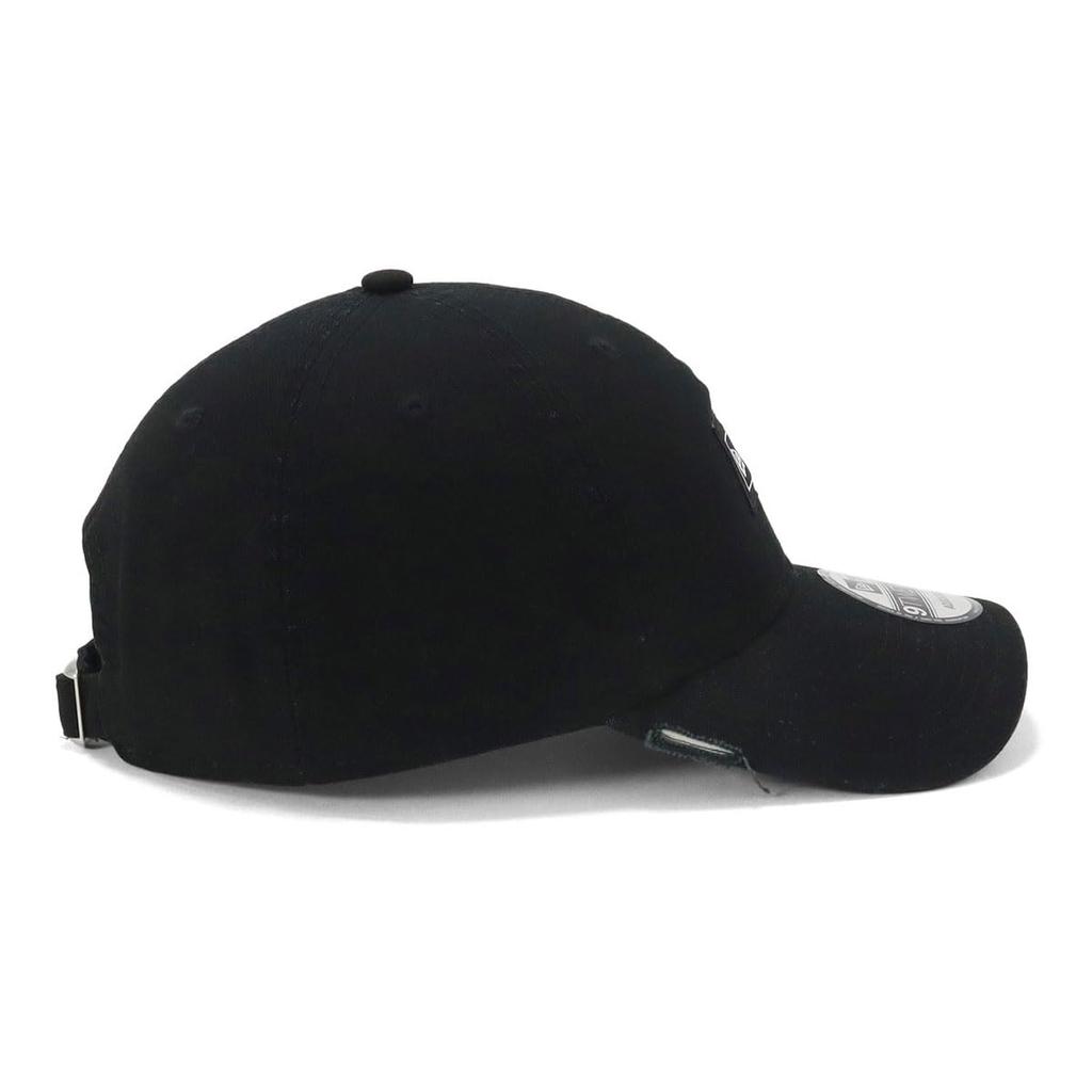 New Era 920 Washed Duck Box Logo WP Black Size Cap, Washed, Black, M/L