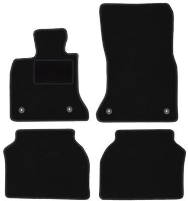 Black Velour Floor Mats For: BMW 5 GT F07 Liftback (2009-2017)