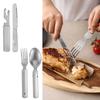 Reusable Tableware Utensil Kit Portable Spoon Fork Cutter Dinnerware Kit  Outdoor Tableware
