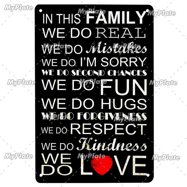 [MyPlate] LOVE Metal Sign Vintage Plaque Tin Sign Plate Wall Decor For Bar Club Man Cave Art Painting Gift