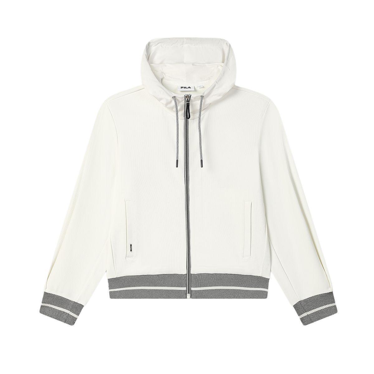 

Fila Изумрудная надпись Удобный Универсальный Трикотажный топ с длинным рукавом в стиле колор-блок Женские топы Облачно-белый F11W524501F-WT S