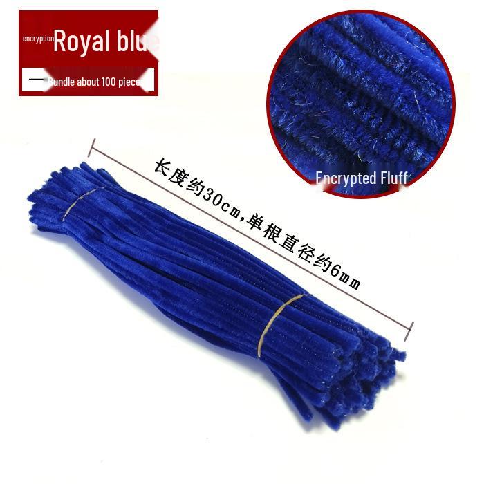 Super Dense Velvet Chenille Stems Sunflower Bouquet DIY Kit with Eco-Friendly Pipe Cleaners