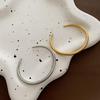 Asymmetrical Open Summer Bracelet, Titanium Steel, Fade-Resistant, 2024 Women's Jewelry In Gold and Silver.