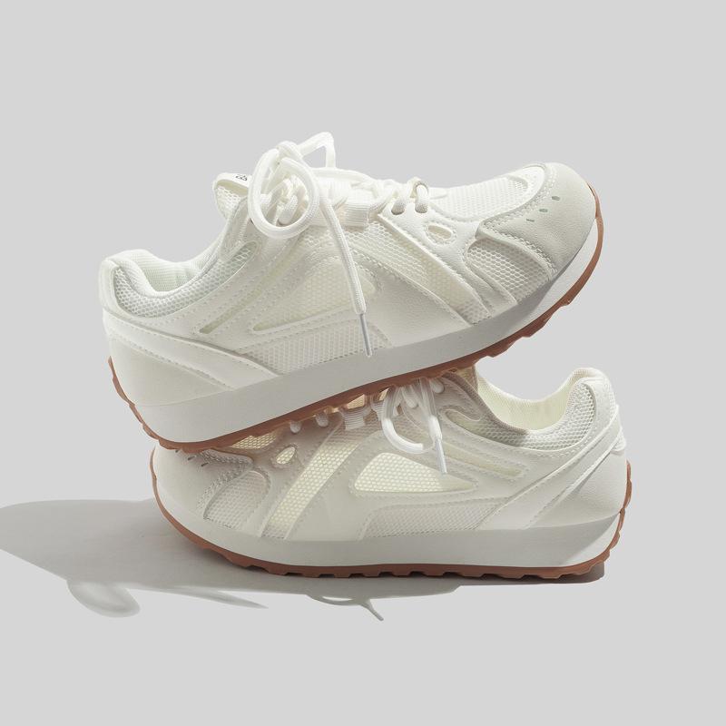 Sommer neue Mesh Damen weiße Schuhe Allround-Sneaker atmungsaktive Skateschuhe modische Freizeitschuhe modische Herren einlagige Schuhe