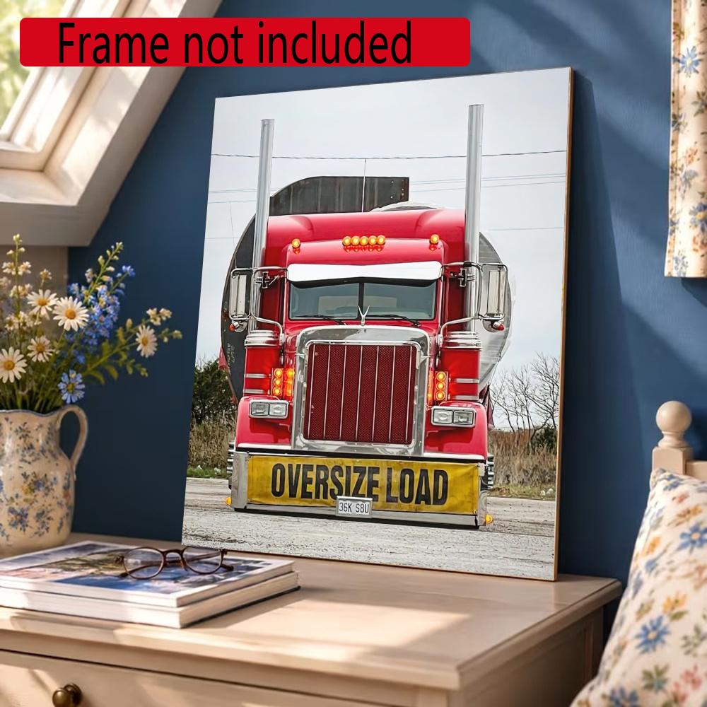 Kenworth 5D Round Diamond Painting Kit Diamond Embroidery Painting Rhinestones Mosaic Frameless Handwork Decoration Arts