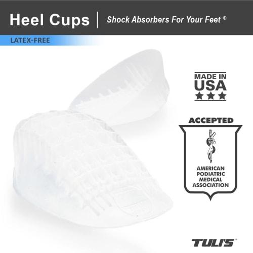Heavy Duty Gel Heel Cup, Small (for those weighing less than 40kg)