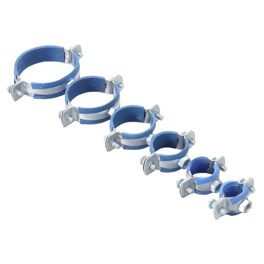 1Pcs Fastener Hardware Round Hose Clamp Pipe Fitting Tube Clip Bracket Suspension Pipe Holder