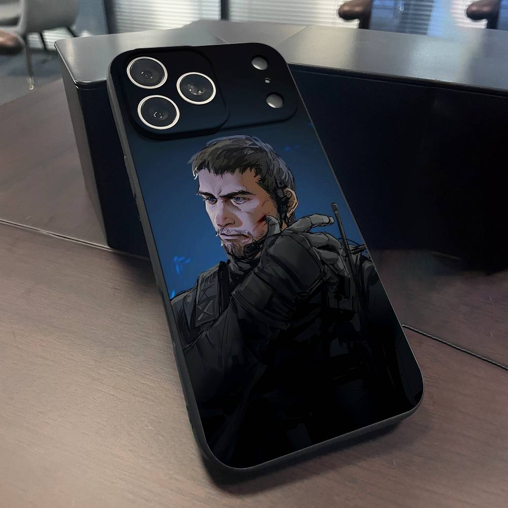 

C-Chris R-Redfield Phone Case For iPhone 15,16,17,13,14,11,12,Pro,Max,Plus,E,Air,Mini Protect Shell iPhone12mini
