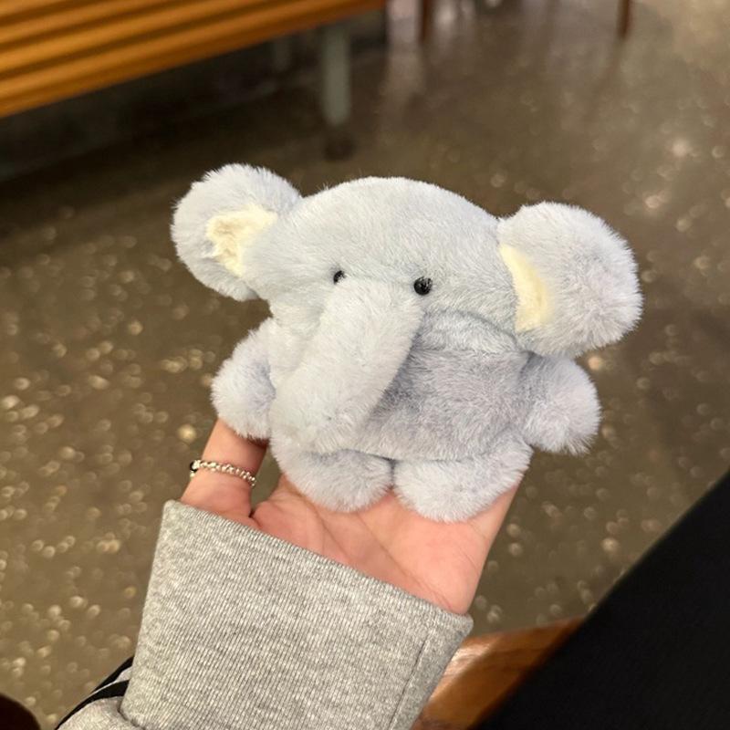 Plush blue elephant suitable for AirPods 1 generation 1 protective case Apple earphone cover earphone case airpodspro1