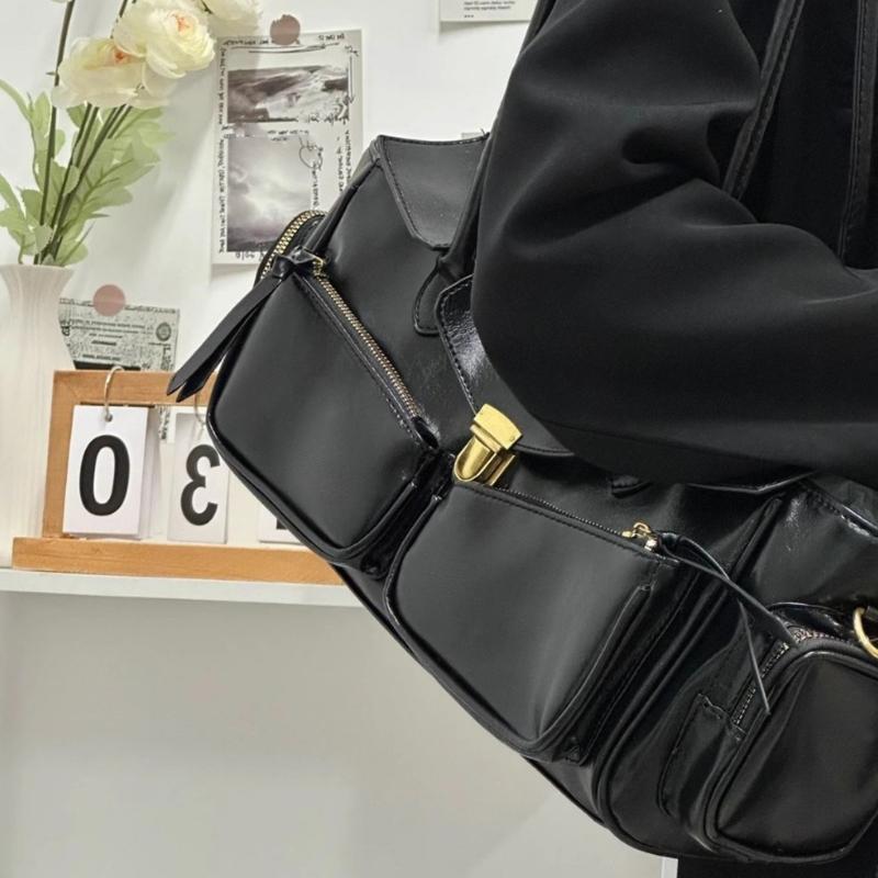 Damen Hobo Handtasche Süße Leder Schultertaschen mit Reißverschluss Lässige Crossbody Tasche mit Abnehmbaren Trägern Geschenke